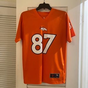 Boys size Larger 14/16 Denver Broncos Jersey